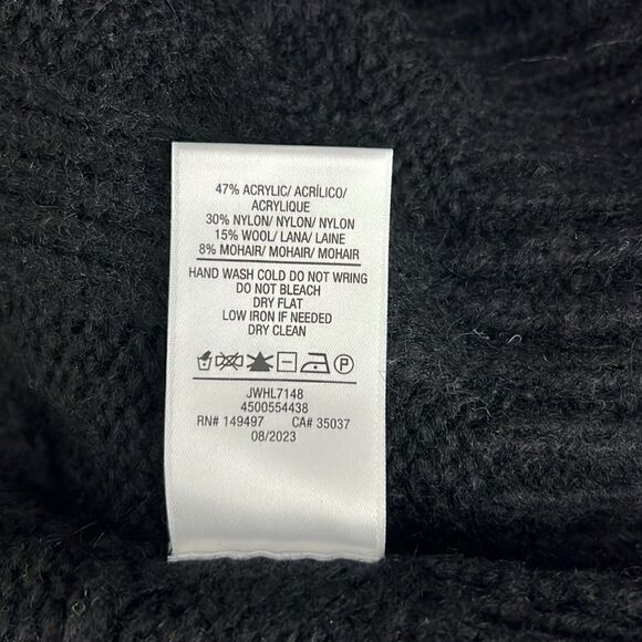 Joe’s ADELINE SWEATER Black Size L - Picture 10 of 12